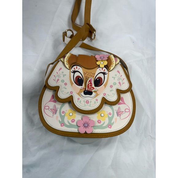 DISNEY'S BAMBI DANIELLE NICOLE CROSSBODY BAG - Picture 11 of 14